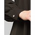 Front open Hidden Placket Daily wear casual Abaya- Olive